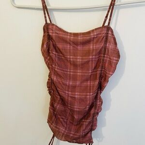 Urban outfitters plaid tank